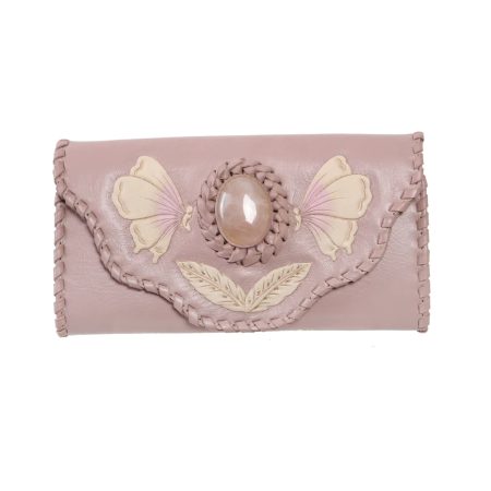 Monarch Wallet Dark Blush