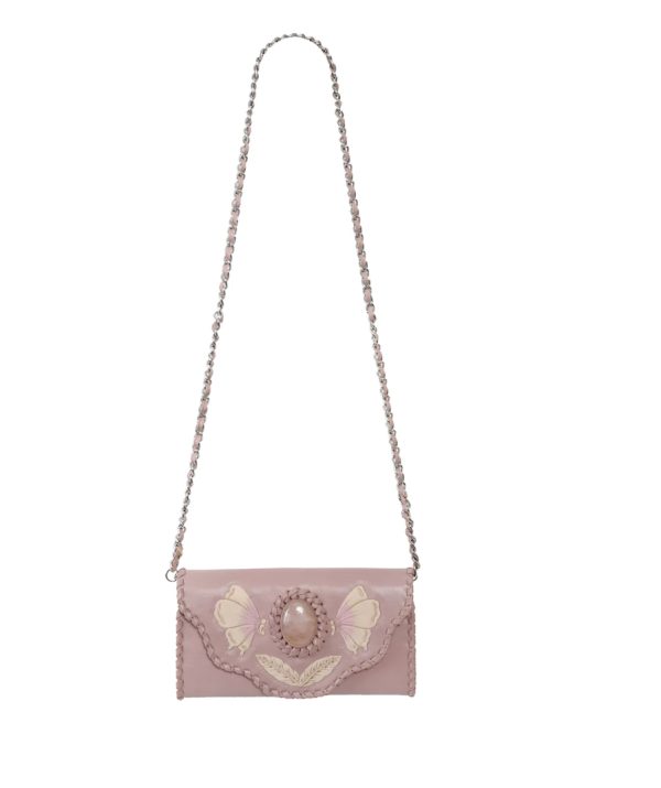 Monarch Wallet Dark Blush