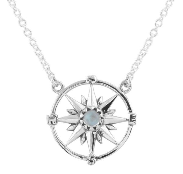 Guiding Light Compass Necklace