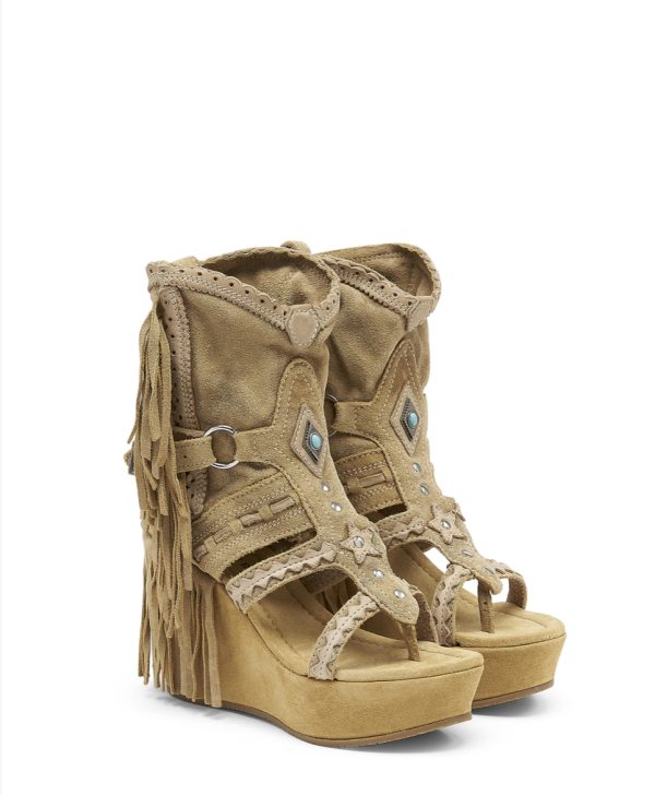 Nyx Silverstone Corn Wedge Sandals - Image 2