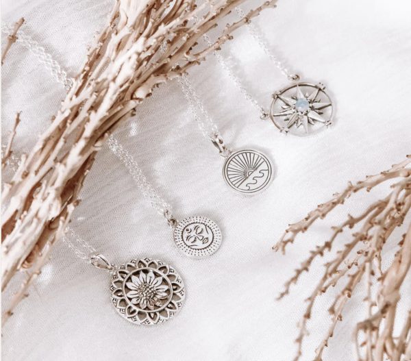 Silver Dainty Tantra Necklace - Image 2
