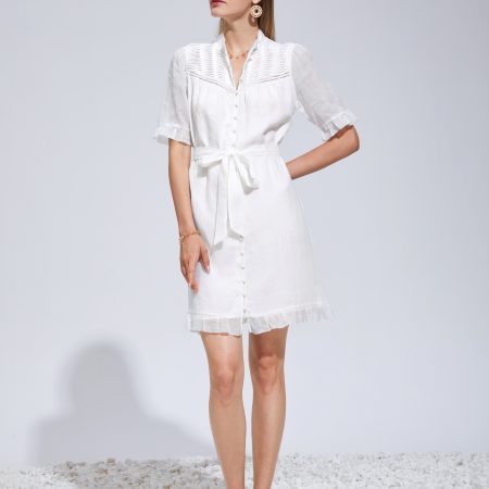 Rochelle Linen Dress short